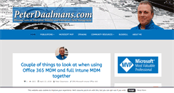 Desktop Screenshot of configmgrblog.com
